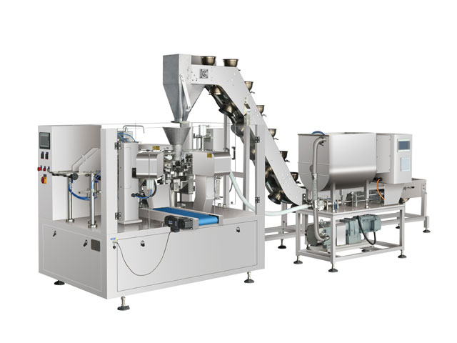 RL-GD8-200R人工稱重調理菜肴多功能包裝機